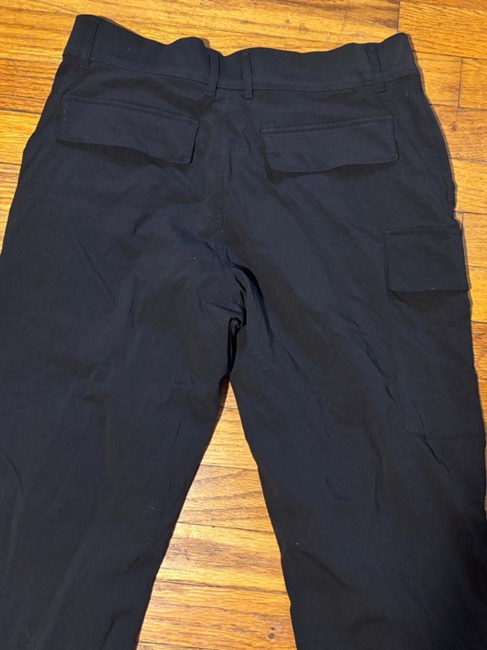 Athleta Black Women's tech Pants with Cargo Pocket - Picture 8 of 9